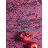 Khroma|Papier peint abstrait grenade sectionnée tons violets|Papier Peint
