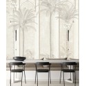 Khroma|Wandbild Havana tropische Palmen Beige|Wandbild