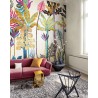 Khroma|Papier panoramique tropical moderne palmiers multicolores|Panoramiques