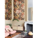 Papeldecor|Papier peint luxuriant avec des palmiers tropicaux sur un fond marron|Papier Peint