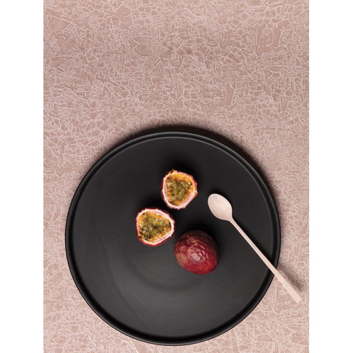 Papel pintado imitación pared con craquelado en relieve tono rosado -  222-2080