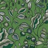 Khroma|Papier peint floral vert avec touche arabesque|Papier Peint