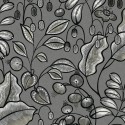 Khroma|Papier peint floral moderne style arabesque gris|Papier Peint