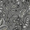 Khroma|Papier peint floral moderne style arabesque gris|Papier Peint