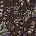 Khroma|Aubergine brown floral Wallpaper in modern style|Wallpaper