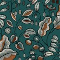 Khroma|Papier peint floral vert inspiré jardins de Marrakech|Papier Peint