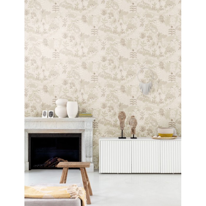 Khroma|Papel Pintado paisaje Marrakech beige inspirado en Marruecos|Papel Pintado