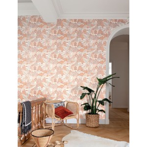 Papeldecor|Papier Peint carreau marocain jaune|Papier Peint 2