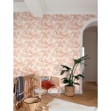 Khroma|Papier peint paysage Maroc tons rouges fond gris|Papier Peint