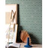 Khroma|Mint green arabesque Wallpaper with ethnic touch|Wallpaper