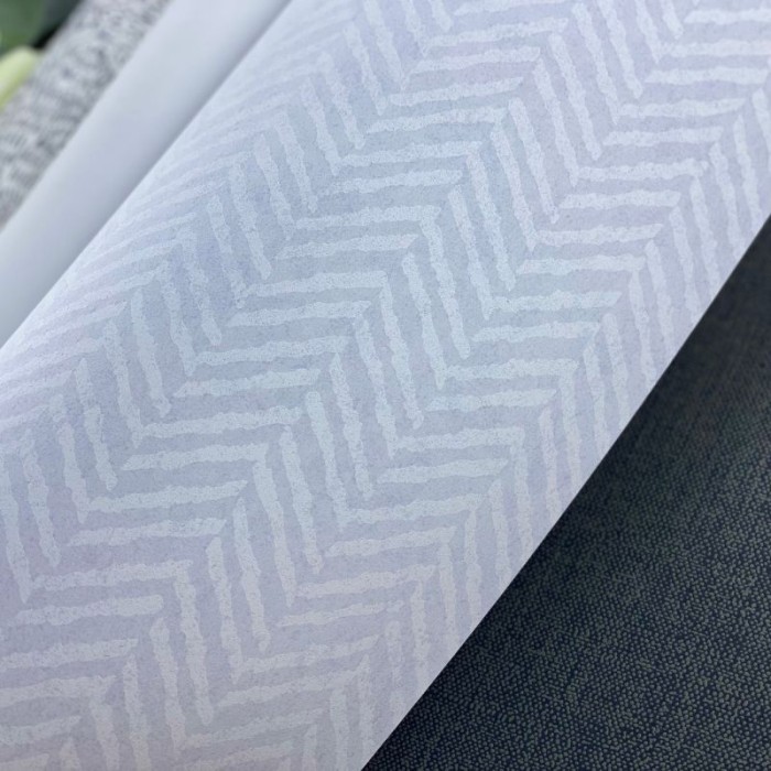 Khroma|Papel Pintado étnico con espigas blanco y gris claro|Papel Pintado