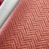 Khroma|Papier peint ethnique rouge chevrons brillants|Papier Peint