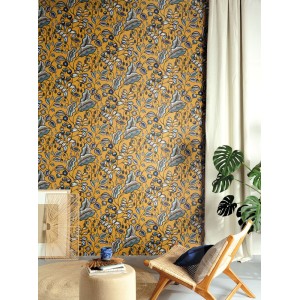 Architects Paper|Papel pintado moderno gris con círculos estilo retro|Retro 2