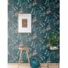 Papeldecor|Green floral wallpaper inspired by the gardens of Marrakech|Wallpaper