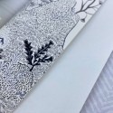 Papeldecor|Papier peint paysage marocain original en blanc, noir et bleu|Papier Peint