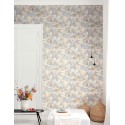 Papeldecor|Landschaft Tapete im arabischen Stil in Blau- und Goldtönen|Tapeten