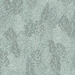 As Creation|Wallpaper Japanese with water lilies and oriental fish|Wallpaper