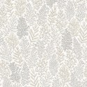 Khroma|Papier peint floral enfant bouquets beige et gris|Papier Peint