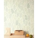 Khroma|Kids botanical Wallpaper with green bouquets|Wallpaper