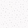 Khroma|Papel Pintado infantil blanco con triángulos marrón y negro|Papel Pintado