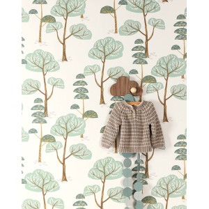 Borastapeter|Papel pintado infantil monos y palmeras|Infantil 2