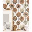 Papeldecor|Papier peint pour adolescents avec des motifs de fleurs originaux|Papier Peint