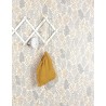 Papeldecor|Papier peint enfant bouquets marron et noir|Papier Peint