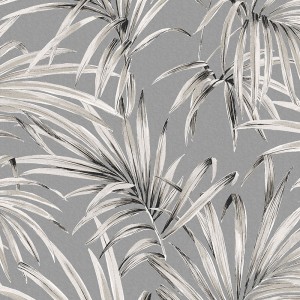 Eijffinger|Papier peint Japandi feuilles de ginkgo lilas et or|Papier Peint