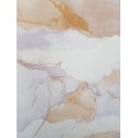 Khroma|Watercolor sky Wallpaper in lilac and terracotta clouds|Wallpaper