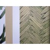 Khroma|Papier peint feuilles palmier chevrons verts|Papier Peint