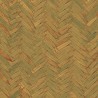 Khroma|Wallpaper with palm herringbone leaves in green and brown|Wallpaper