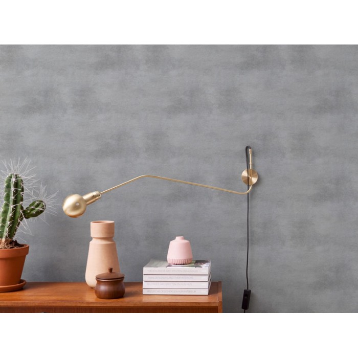 Papeldecor|Gray leather or faux leather wallpaper|Clearance
