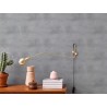 Papeldecor|Graue Leder- oder Kunstledertapete|Tapeten-Ausverkauf