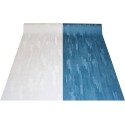 Papeldecor|Papier peint moderne bleu pétrole brillant|Liquidation