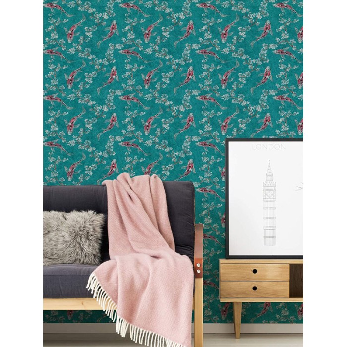 Papeldecor|Japanese carps wallpaper|Clearance