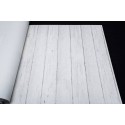 Papeldecor|Papel Pintado tablas de madera blanca|Liquidación