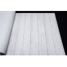Papeldecor|Papier peint planches de bois blanches|Liquidation
