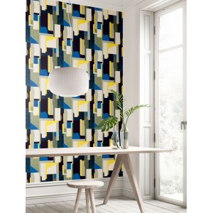 Eijffinger|Papier peint moderne mosaïque de cordes épaisses violet lilas|Moderne 2