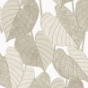 Papeldecor|Tapete Herbstblätter Beige|Tapeten