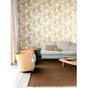 Papeldecor|Tapete Herbstblätter Beige|Tapeten
