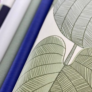 Casadeco|Wallpaper with green field flowers and a beautiful watercolor effect|Floral 2