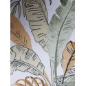 Papeldecor|Tropical green and honey colored banana leaf wallpaper|Wallpaper