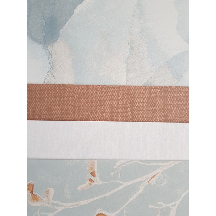 Papeldecor|Tapete Wolken in Pastellblau und Grautönen|Tapeten