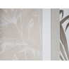 Papeldecor|Wallpaper white Provençal flowers with sand-coloured background|Wallpaper