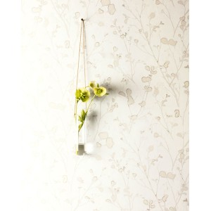 Marburg|Papier Peint floral ornemental blanc damas|Romantique 2