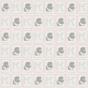 As Creation|Wallpaper logos Karl Lagerfeld white, gray, and red|Figurative