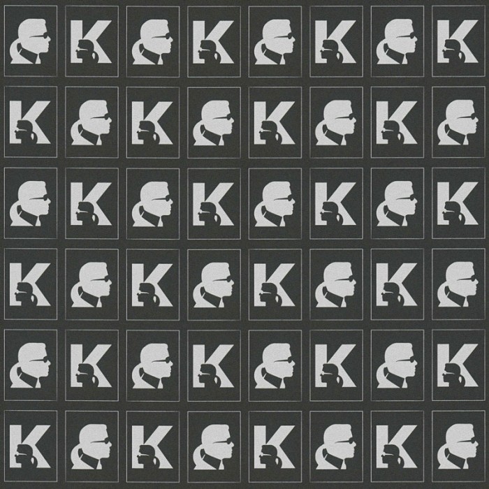As Creation|Papel Pintado negro Karl Lagerfeld|Papel Pintado