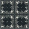 As Creation|Wallpaper black and white bows Karl Lagerfeld|Damask
