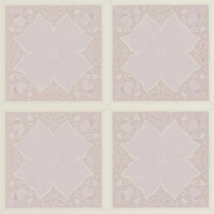 Papel Pintado lazos color rosa y motivos Karl Lagerfeld - As Creation Karl Lagerfeld 378454