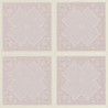 As Creation|Wallpaper pink bow ties and Karl Lagerfeld motifs|Damask